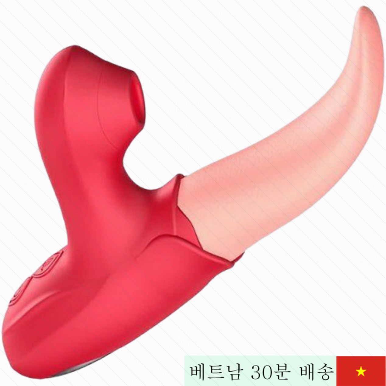 로즈 음부 진동 혀 촉감 자극 리플레이 여성용 