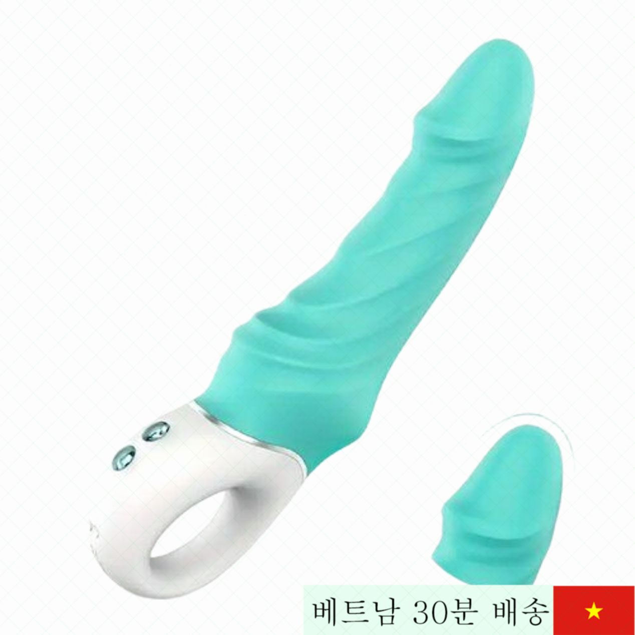 Tornado S-Hande 고급 G-스팟 자극 핸드헬드 딜도 