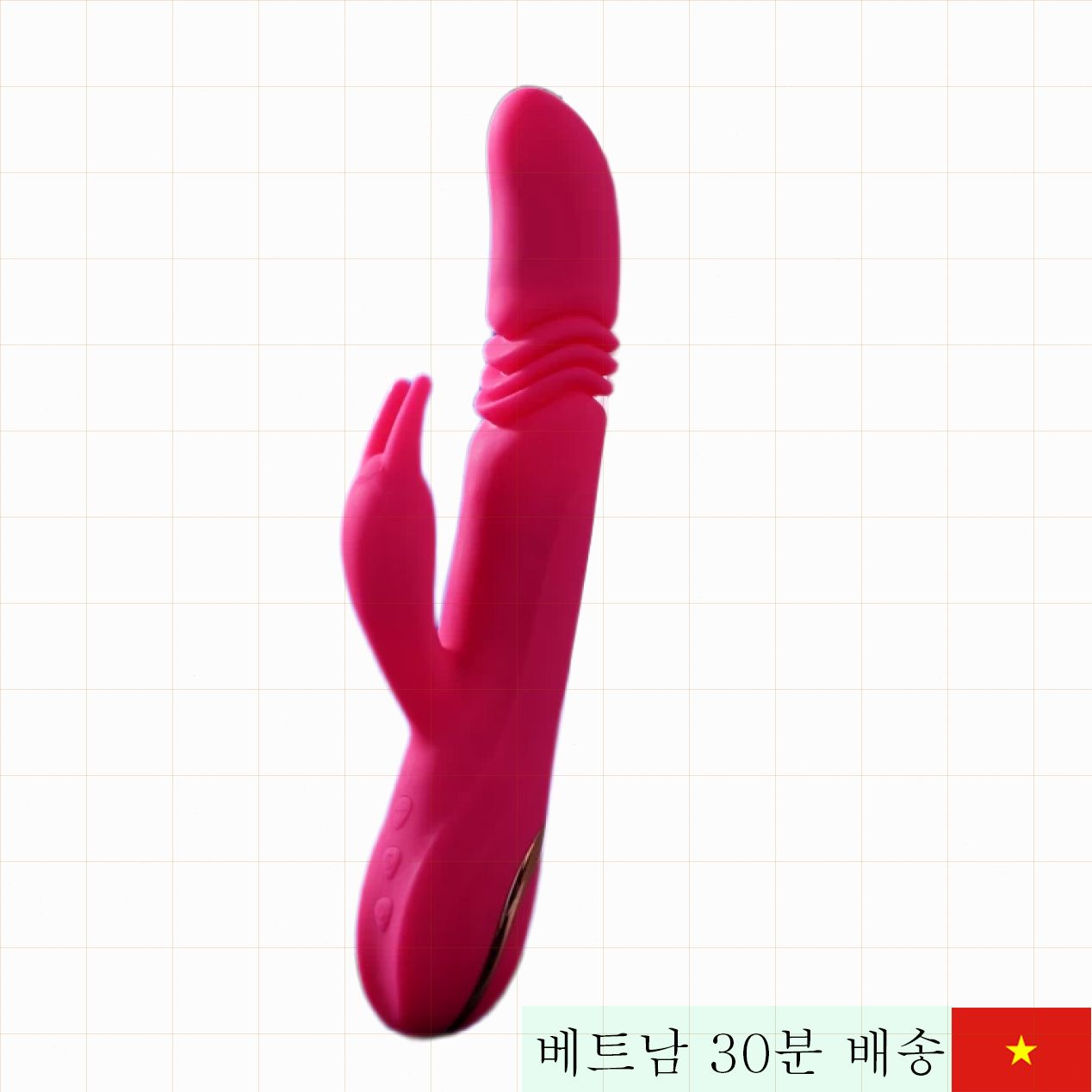 예인 회전 진동 발열 음경 멀티 기능 실리콘 방수 