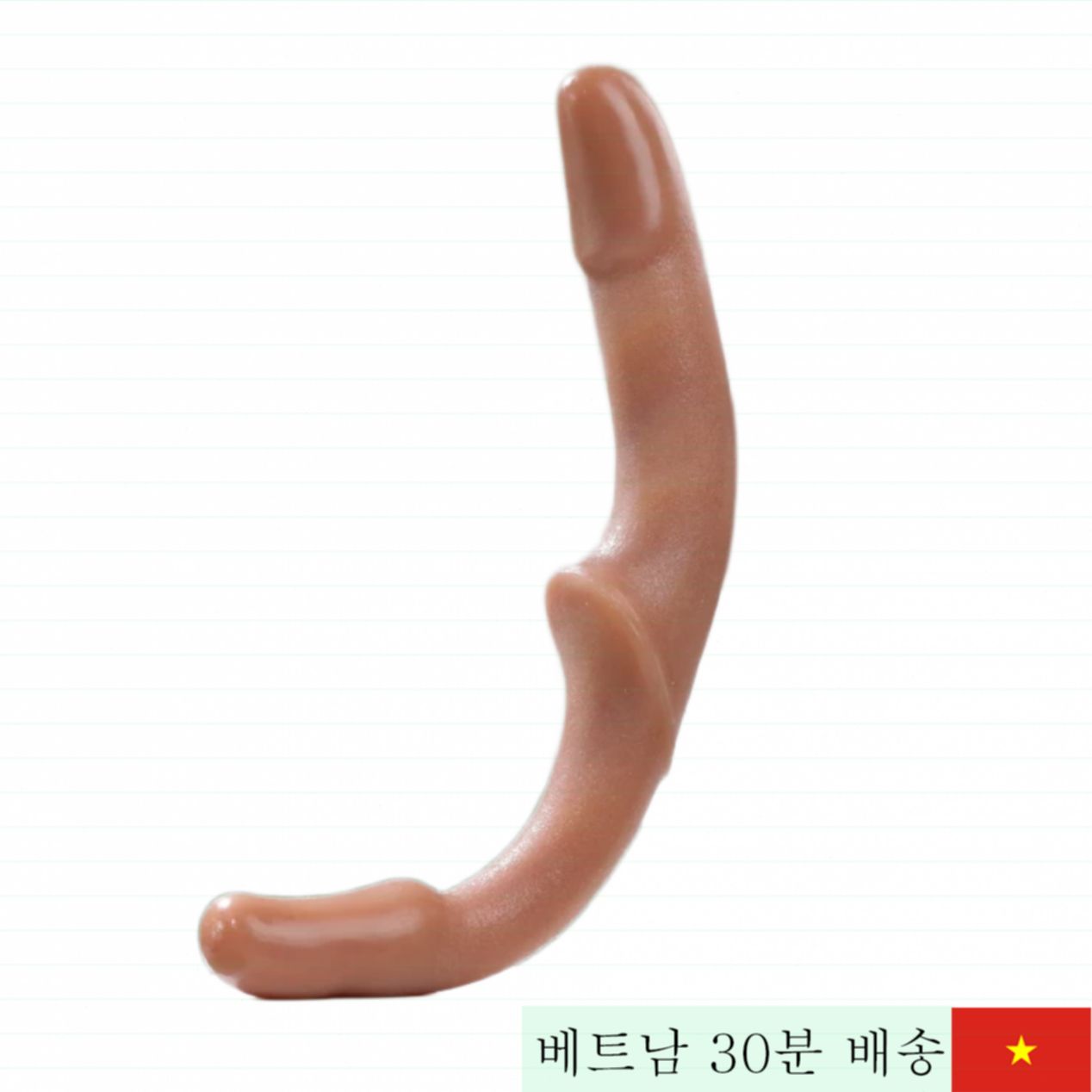레즈 커플용 양면 섹스토이 Jiuai Utensils 독특한 디자인 