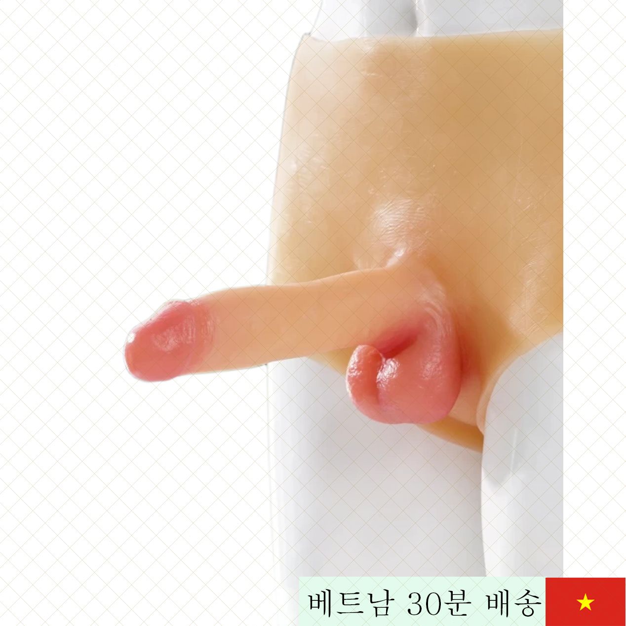 부드러운 만미아오 W20 레즈비언용 착용 딜도 실리콘 소재 