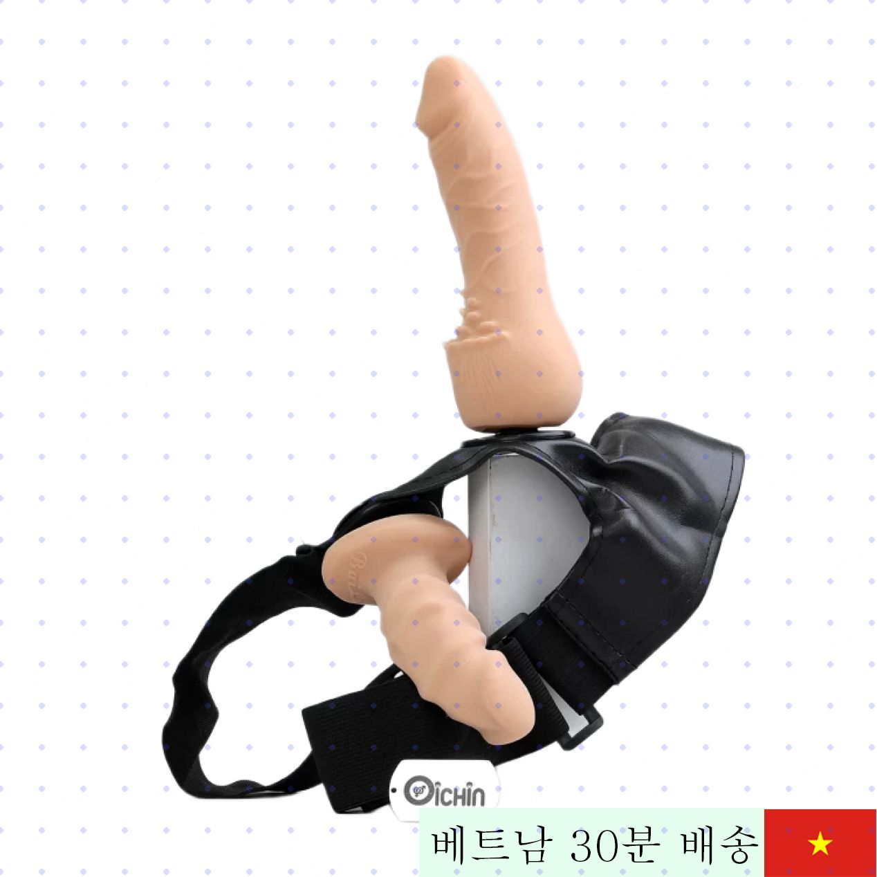 FEMALE HARNESS 레즈비언용 고급 양면 페니스 장치 
