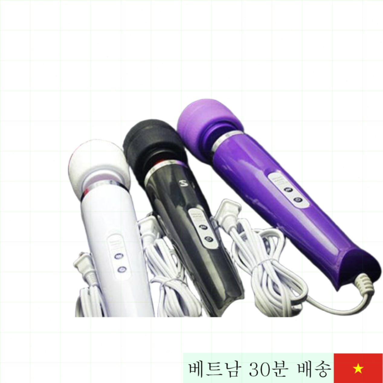 일본 매직 완드 G-스폿 여성용 마사지 진동기 