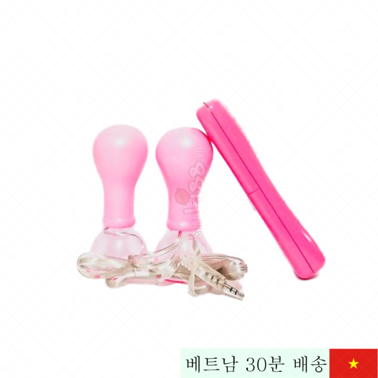 미니 실리콘 마사지 유선 진동기 여성 유방 자극 