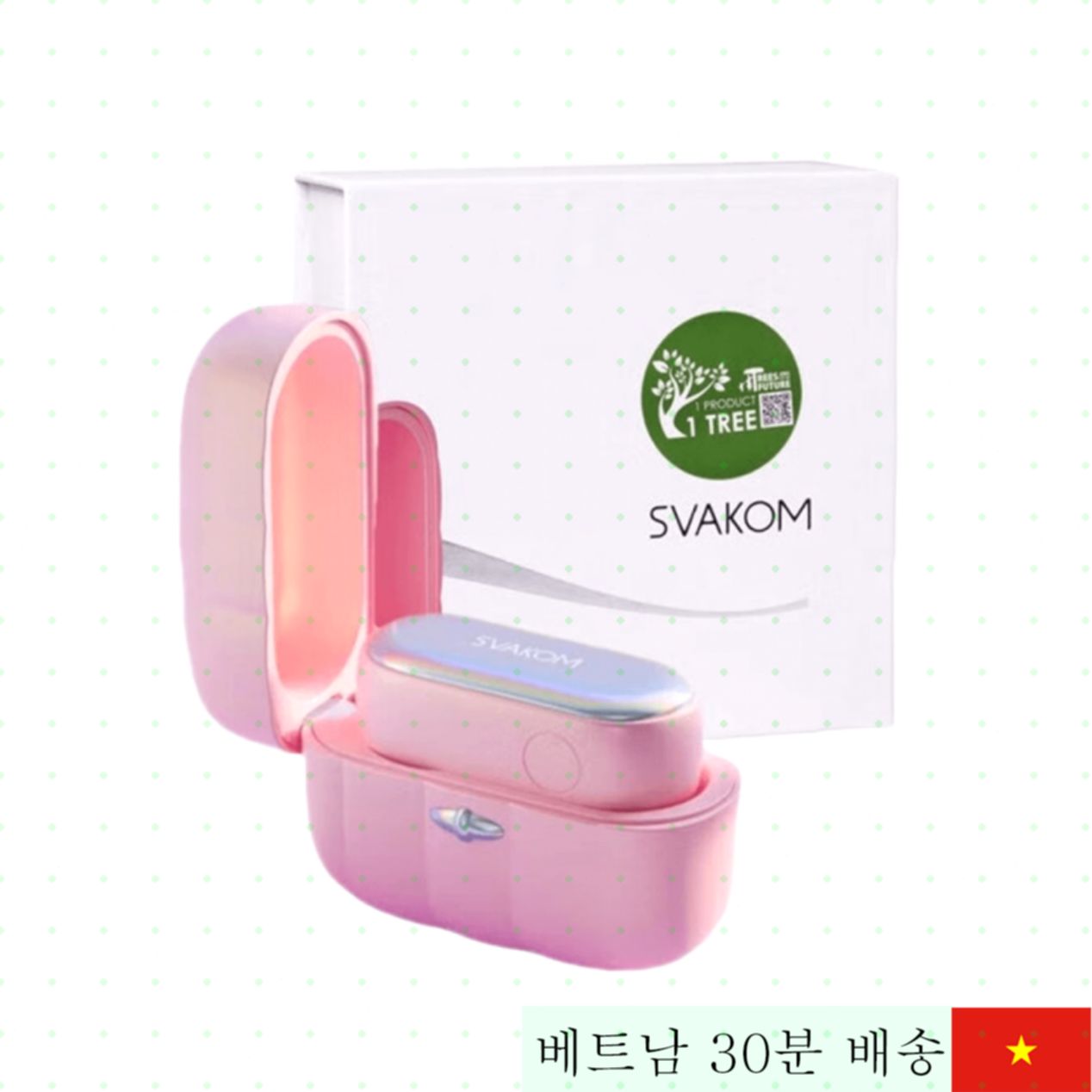 Svakom Mimiki 귀 모양 포인트 G 마사지기 방수 성인용 