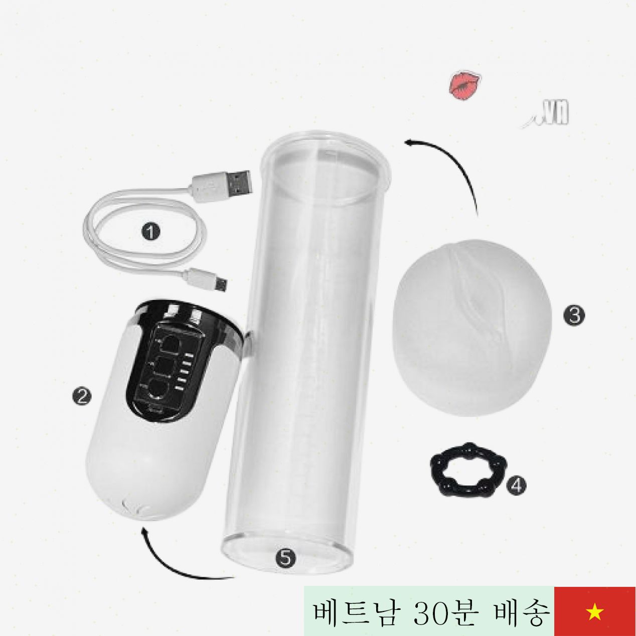 Maximizer Worx VX5 자동 진동 남성용 펌프 기기 