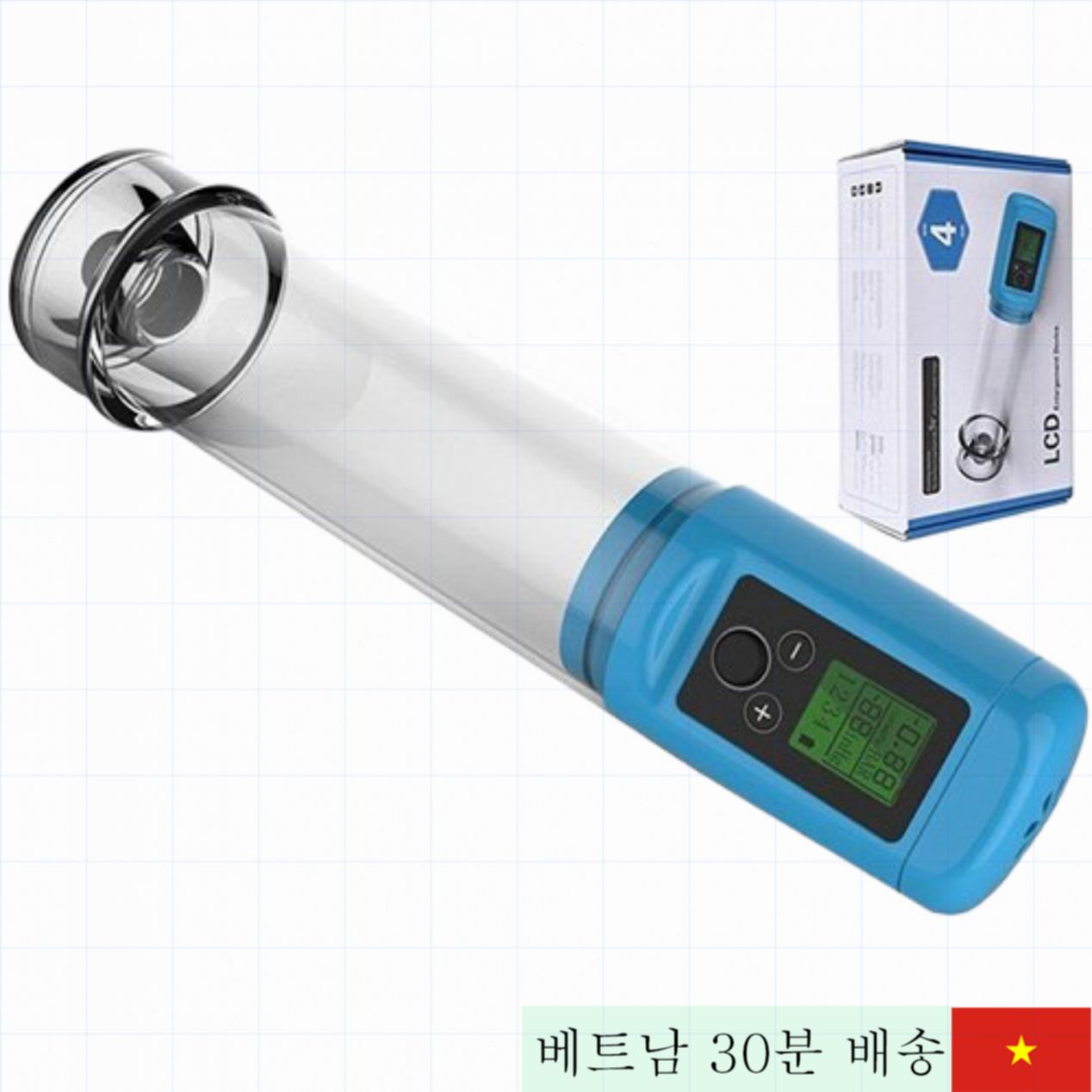 LG 108 남성용 페니스 트레이너 빠른 사이즈 확대 효과 