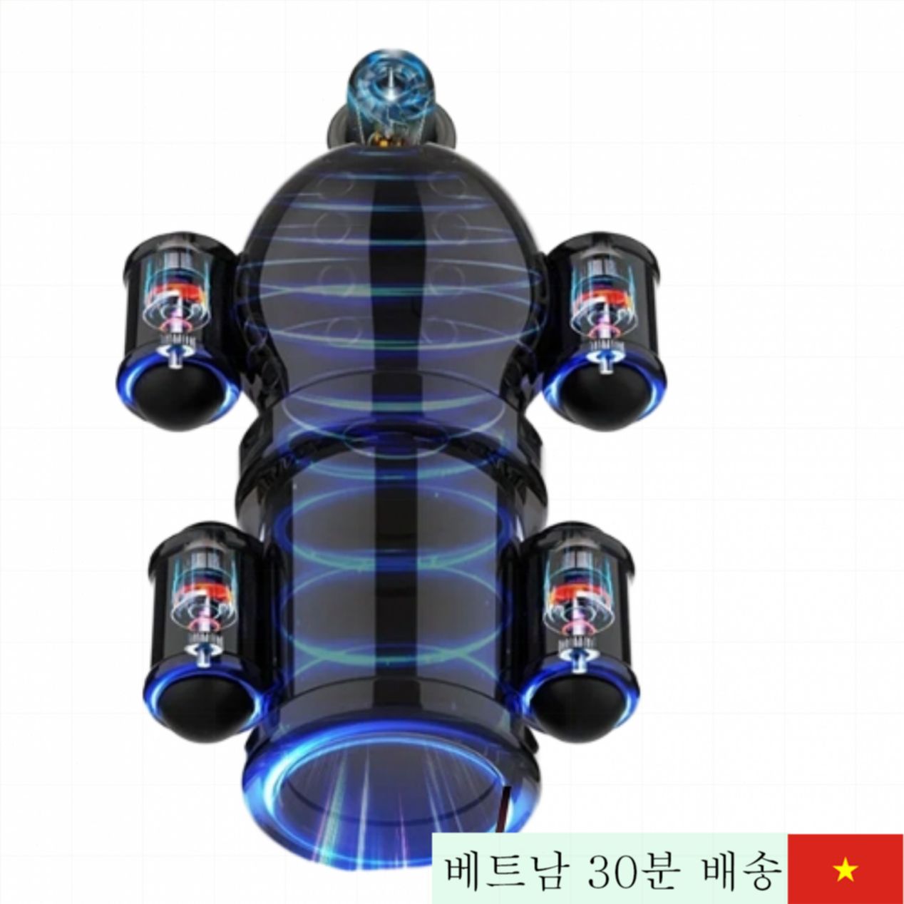 5점 진동 음경 마사지기 자동 충전 쾌감 극대화 