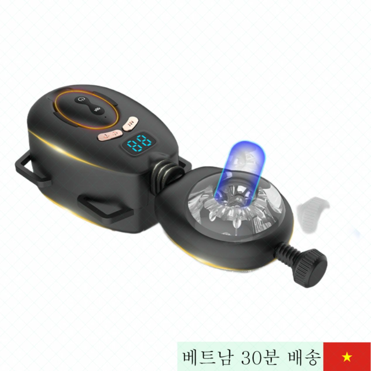 스윙 와거 2in1 남성용 스마트 자위기구 진동 회전 