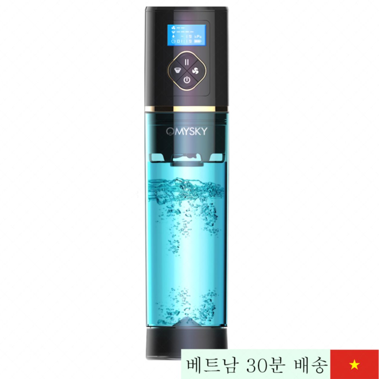 OMYSKY LCD 표시 자연 음경 확대 펌프 고급형 