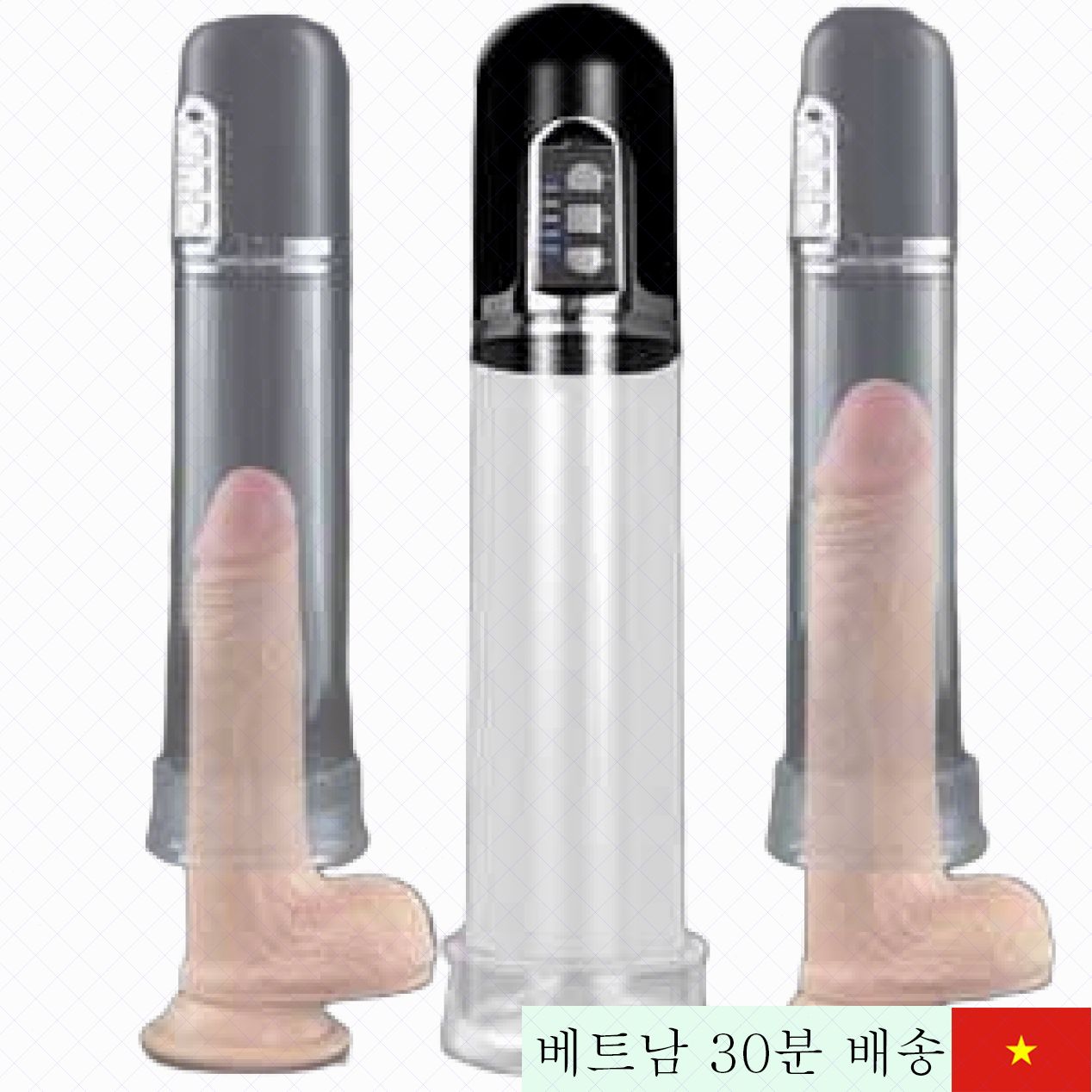 고급 자동 남성 확대기 충전식 배터리 포함 쾌감 증대 기능 