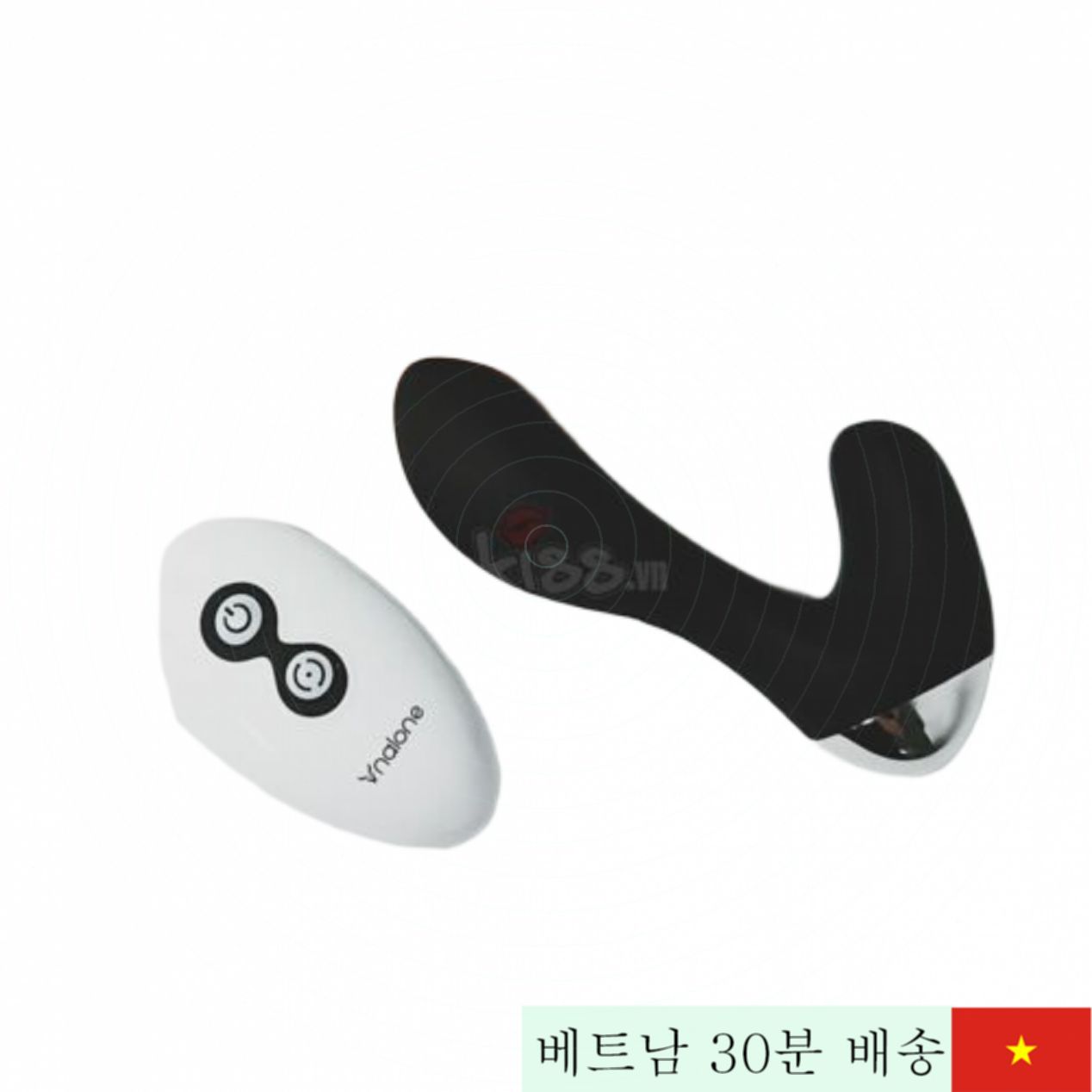 나론 프로프 고급 항문 마사지기 리모컨 포함 동성애용 