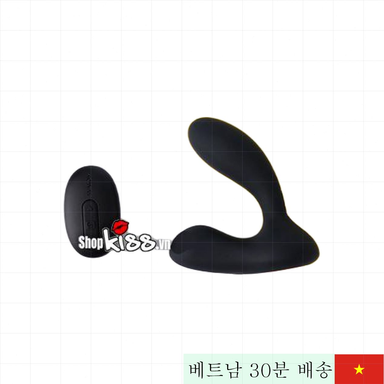 스바콤 빅 미국 정품 원격 제어 항문 진동기 고급형 