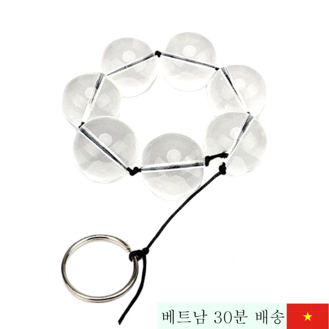 유리 비즈 항문 마사지기 게이용 성인용품 쾌감 증가 