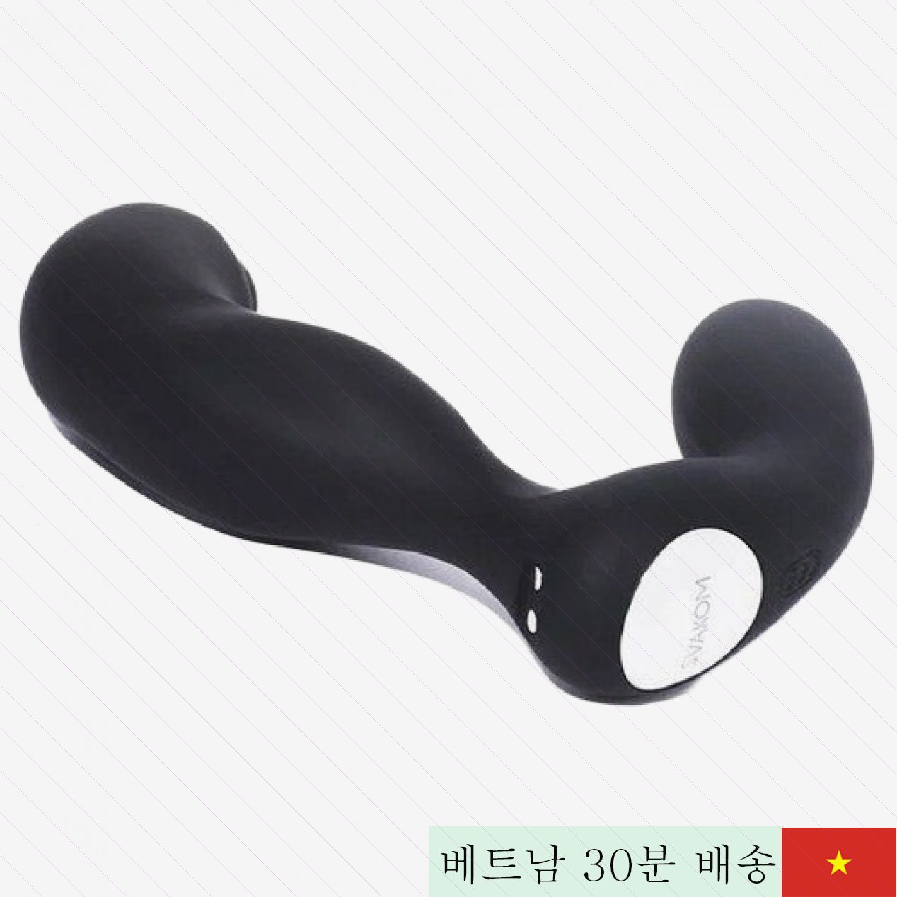 앱 컨트롤 Svakom Iker 후방 마사지 젠틀맨용 고급 실리콘 