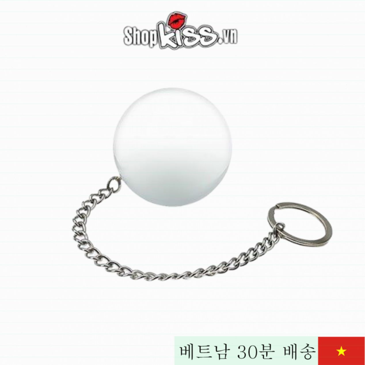 스테인리스 체인 유리 항문 자극 볼 