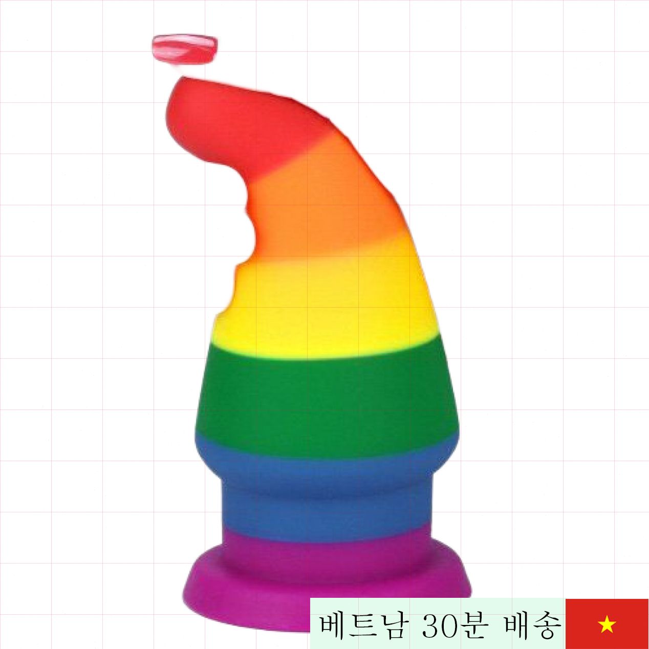 러브토이 프라이더 6.0 다색 실리콘 항문 플러그 