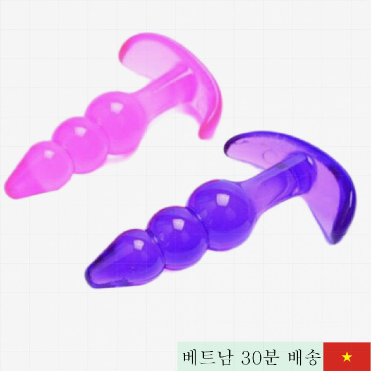 실리콘 부드러운 항문 마사지기 동성애 용품 휴대용 안전 소재 