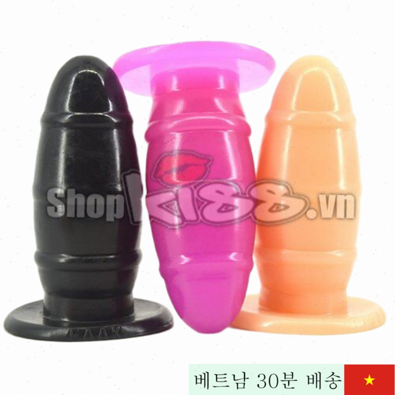 Faak Oval 애널 자극기 16.3cm 대용량 무선 마사지기 