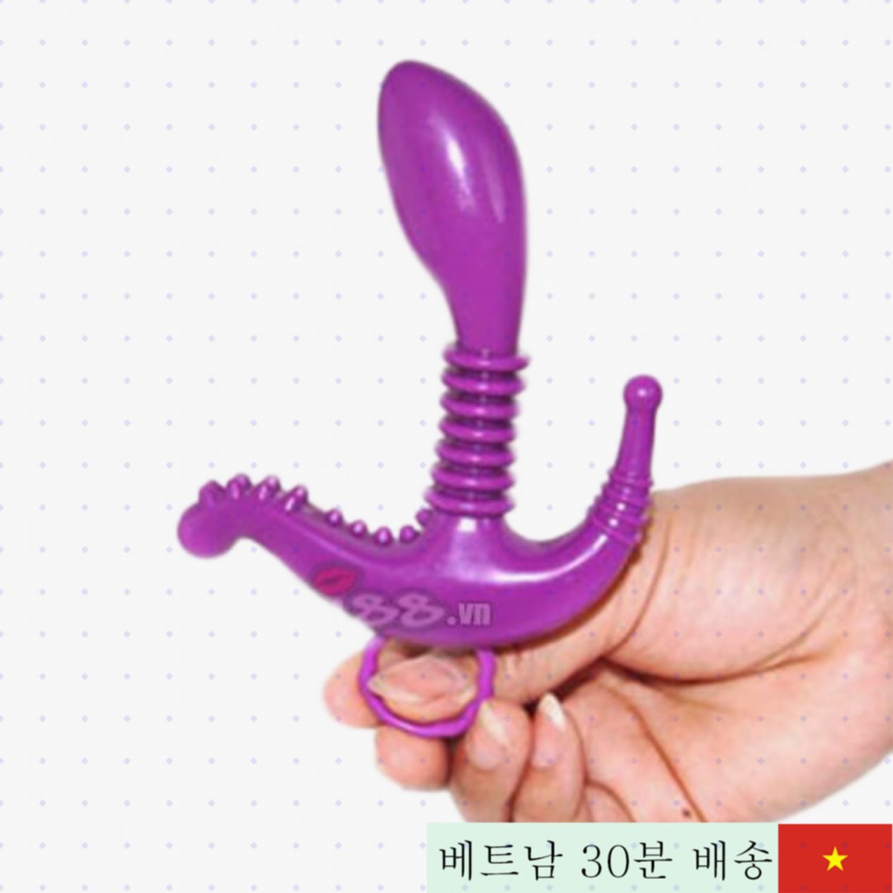 HM14 부드러운 돌기 항문 마사지기 동성애자용 