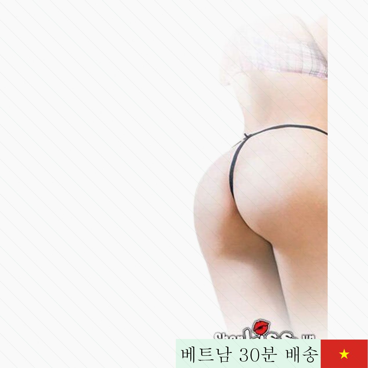 유리 항문 자극기 고급 투명 소재 매력적 디자인 