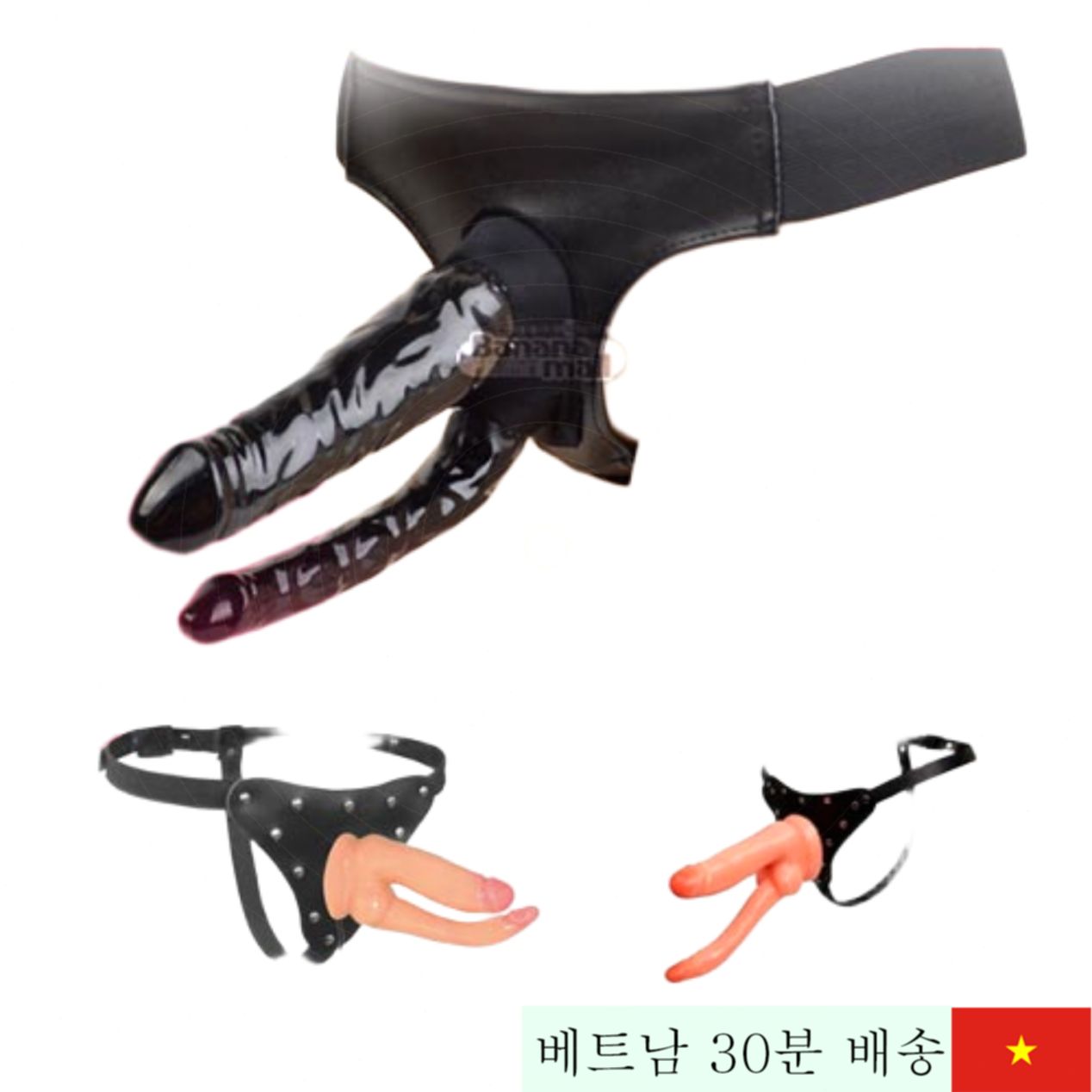 레즈비언용 내부 진동 음경 스트랩 SHP906 