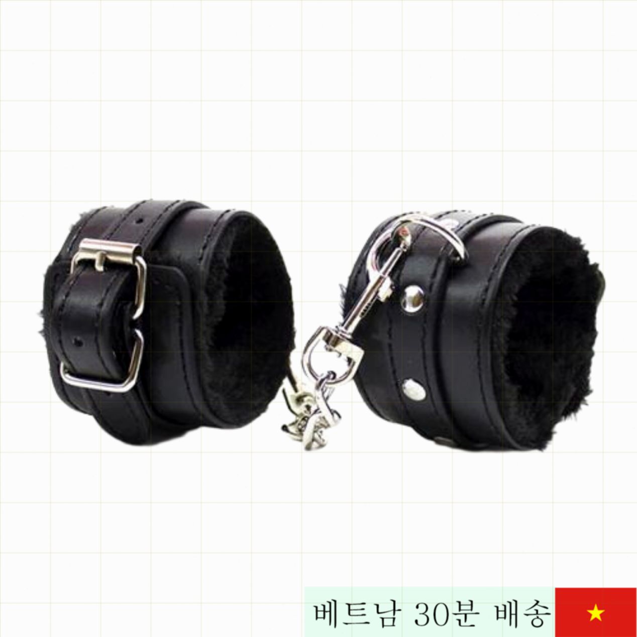 가죽 수갑 BDSM 세트 신선함 자극 고품질 원단 