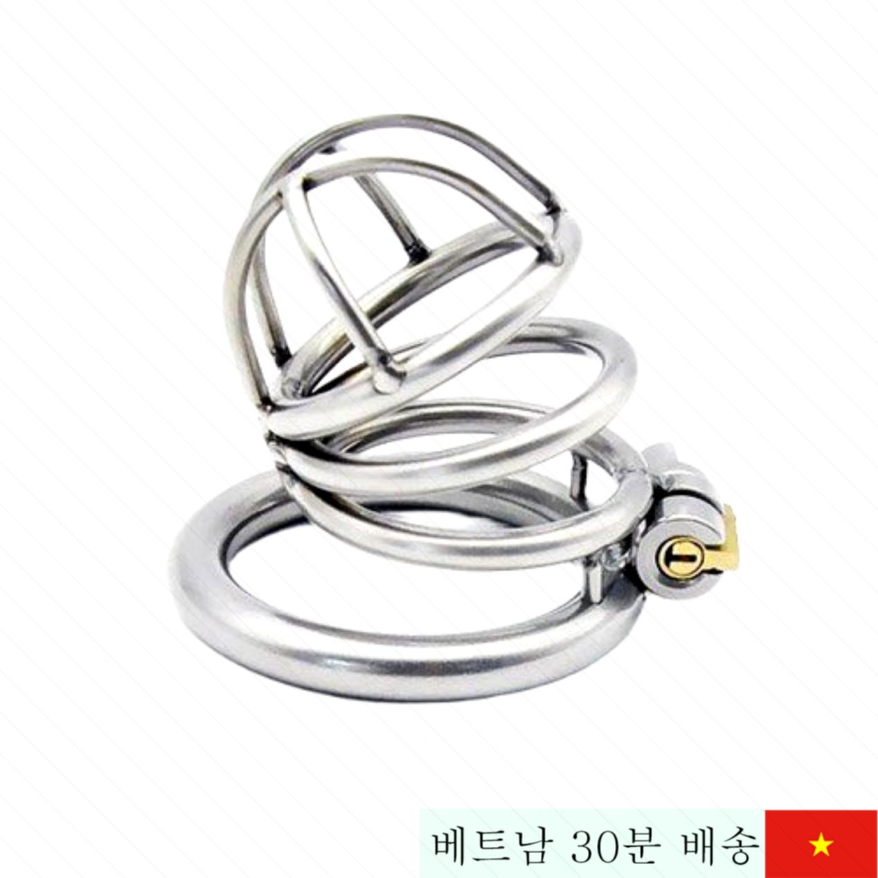 304 스테인리스 초단 스틸 음경 자물쇠 남성 BDSM 