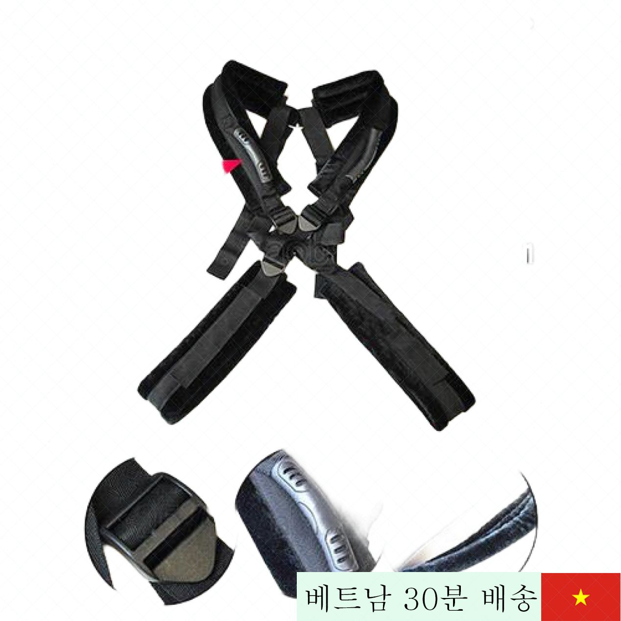 커플용 내구성 나일론 러브 하네스 남녀 공용 