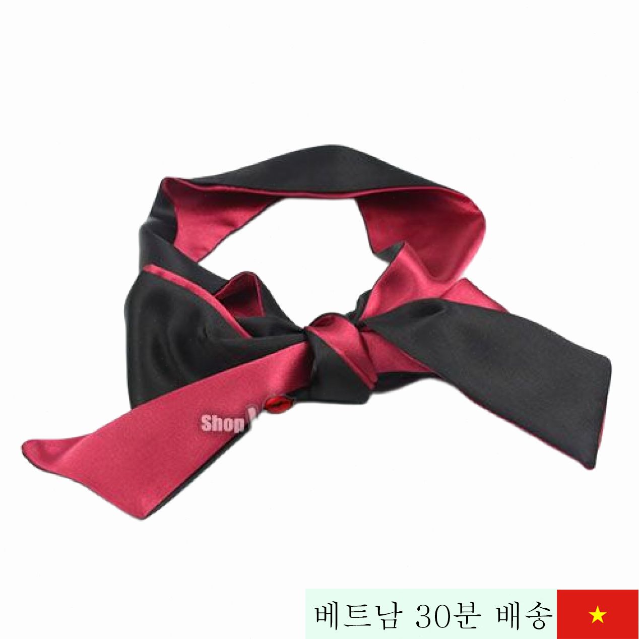 부드러운 새틴 실크 눈가리개 강력 자극 러브 아이템 BDSM 