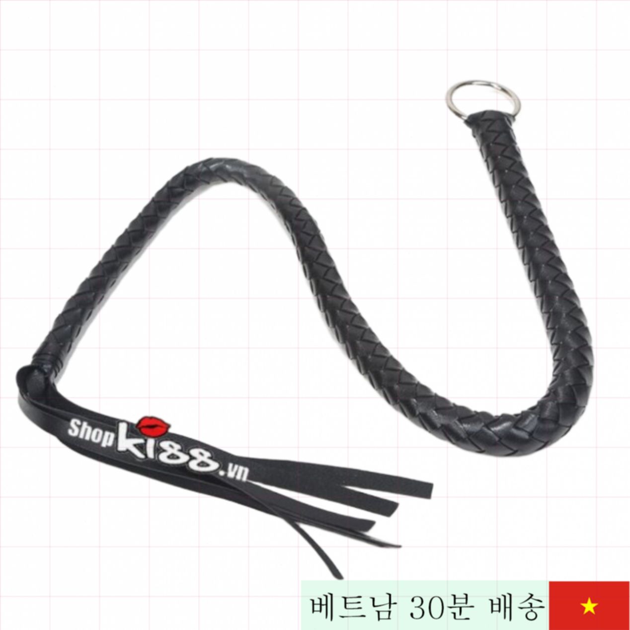 스네이크 가죽 채찍 135cm 폭력 BDSM 프리미엄 품질 