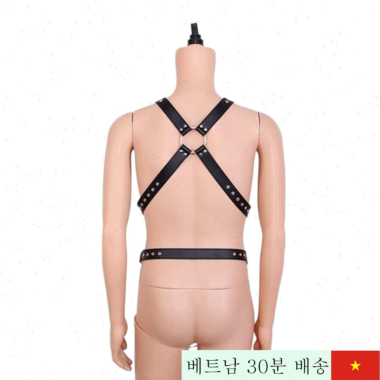 BZ19 가죽 전신 BDSM 벨트 세트, 강력 묶음 효과 