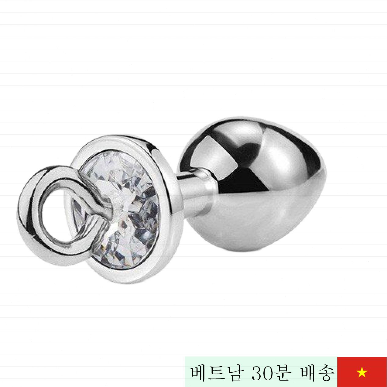 금속 애널 플러그 분리형 고급 게이 플레이 안전 자극 
