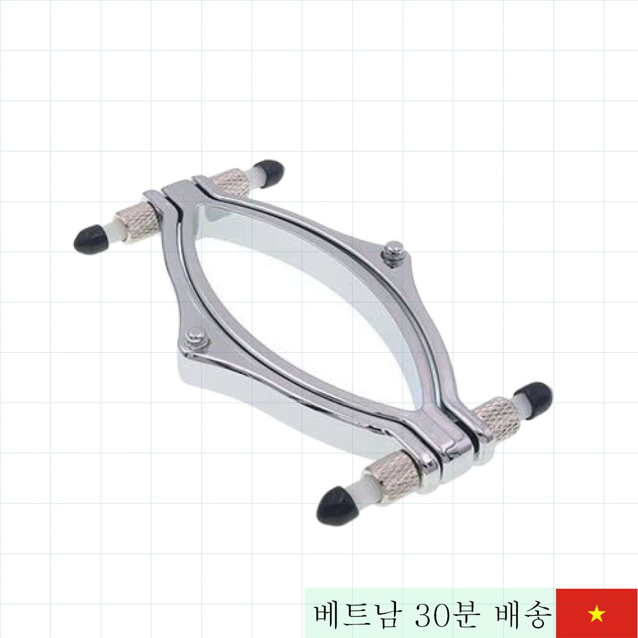 전기 자극 여성 음순 마사지 기계 실버 