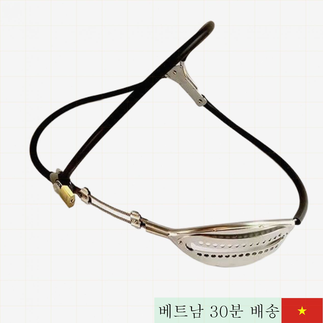 스테인리스 스틸 BDSM 조절 가능 속옷 독특 디자인 