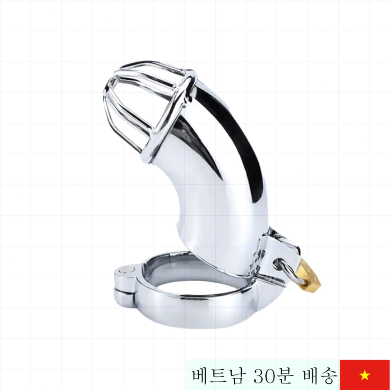 고급 스테인리스 남성용 음경 자물쇠 Va1 신제품 