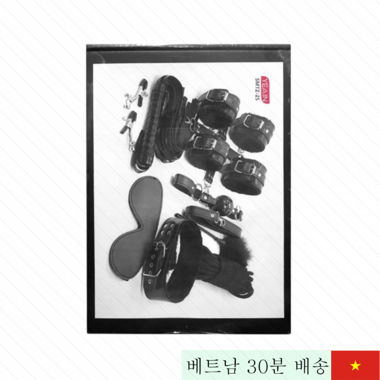 예인 BDSM 가죽 채찍 세트 성인용 쾌감용품 