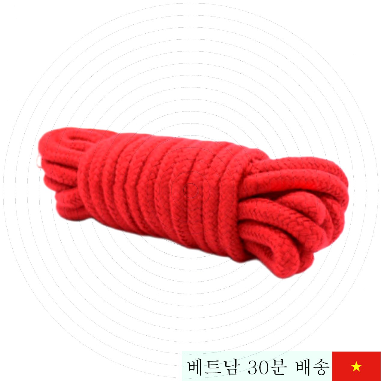 Jiuai 붉은색 섹스 결박용 밧줄, BDSM 초보자용 필수 아이템 