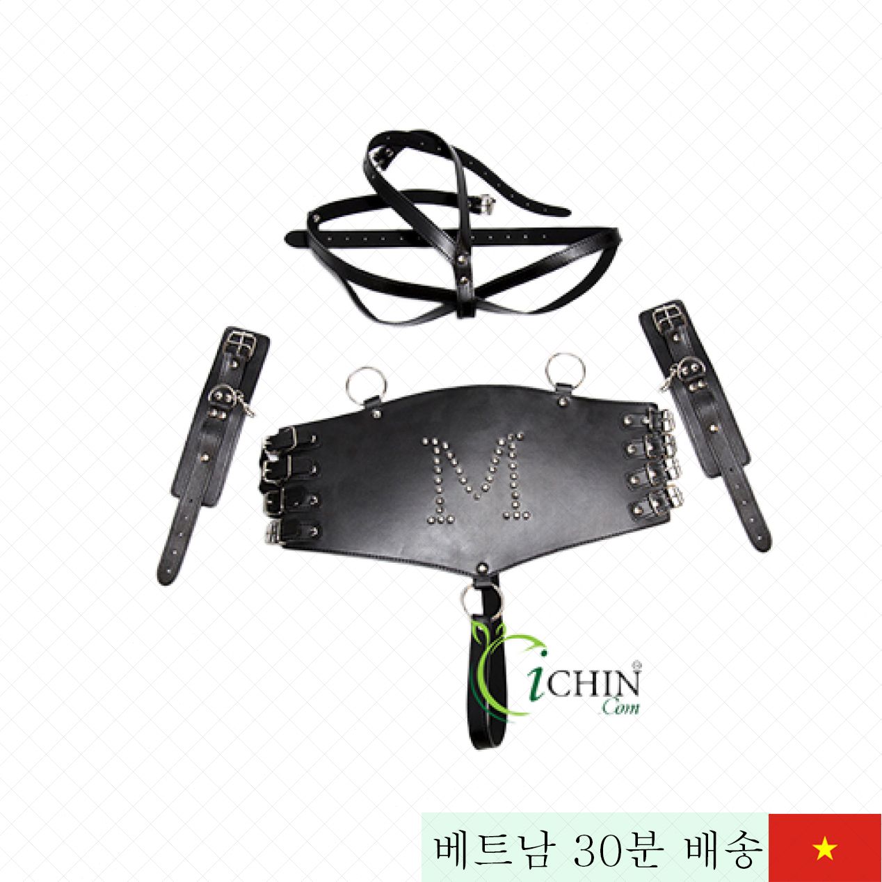 섹시 오픈 체인 손목 가슴 자극 BDSM 성인용품 