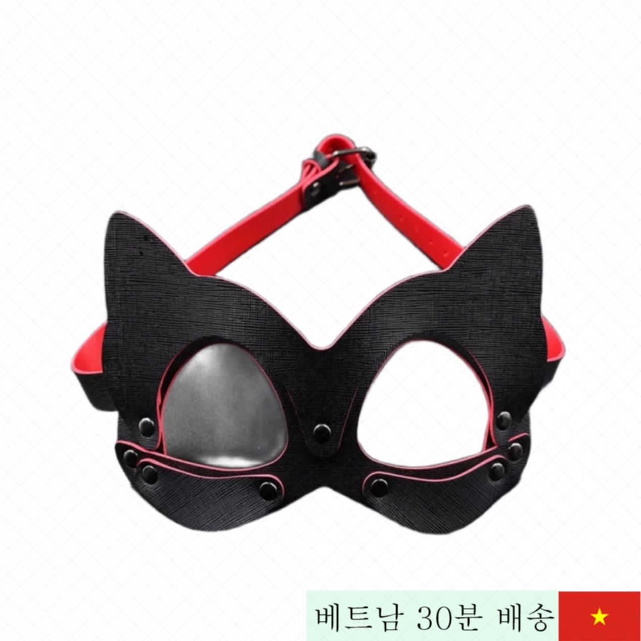 부드러운 가죽 폭스 BDSM 마스크 코스프레 섹시 연출 