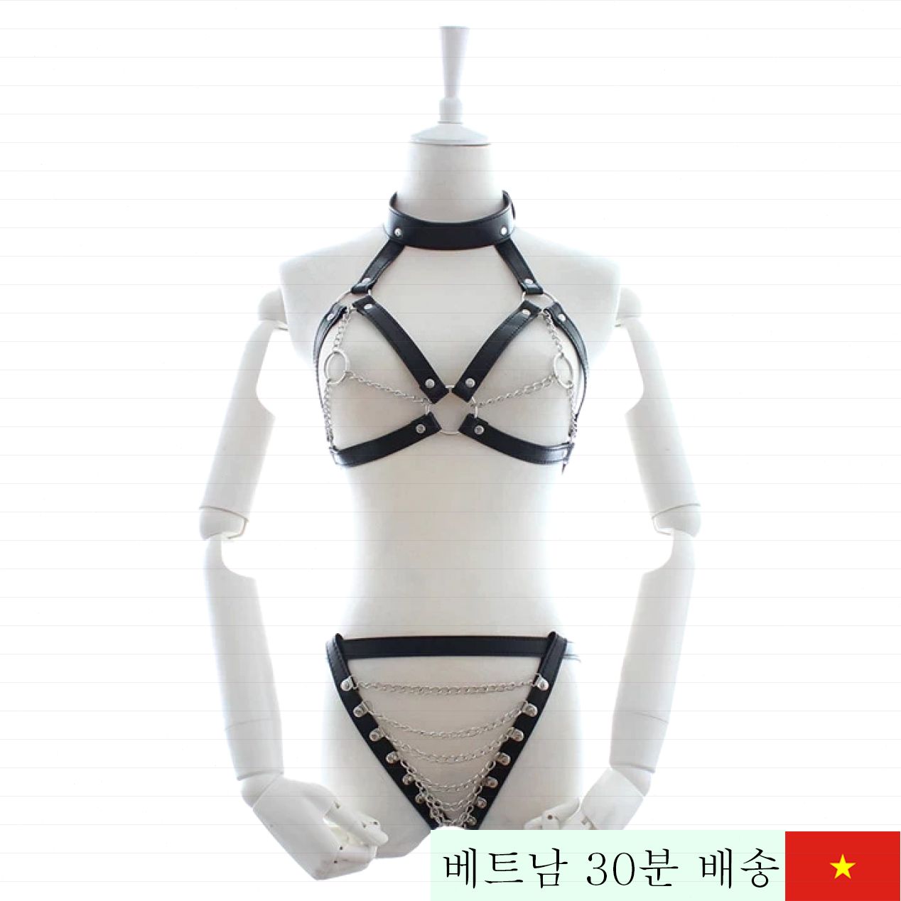 섹시 BDSM 란제리 여성용 매혹적인 파티복 의상 