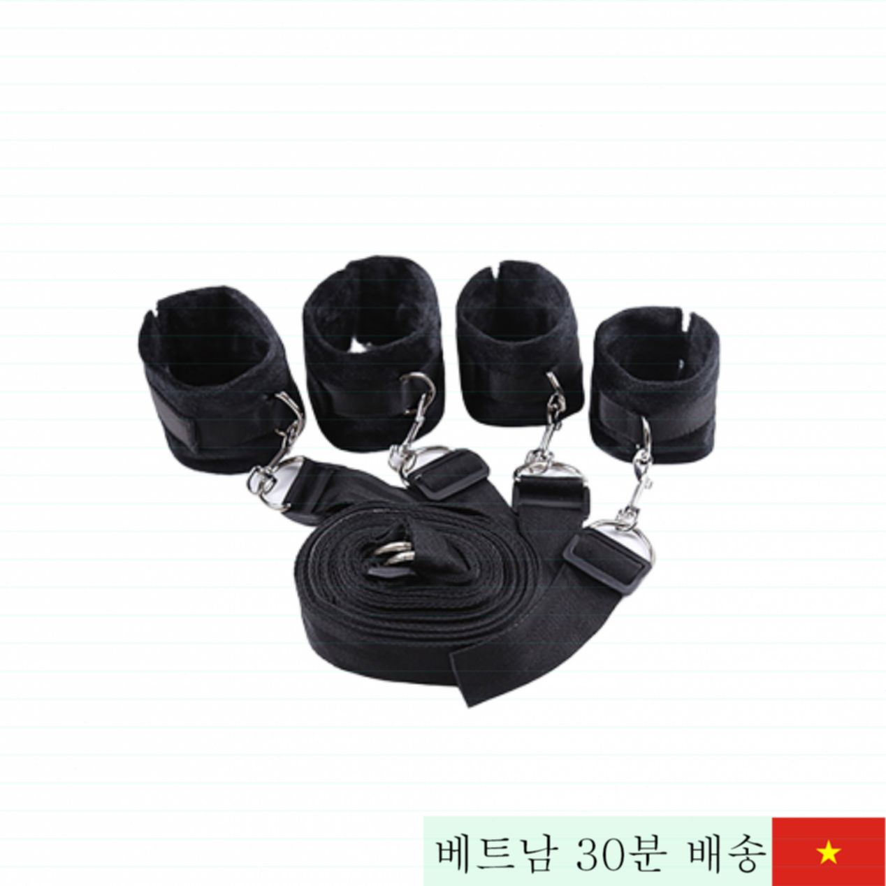 소프트 스트레치 BDSM 손발 결속 세트 섹슈얼 토이 