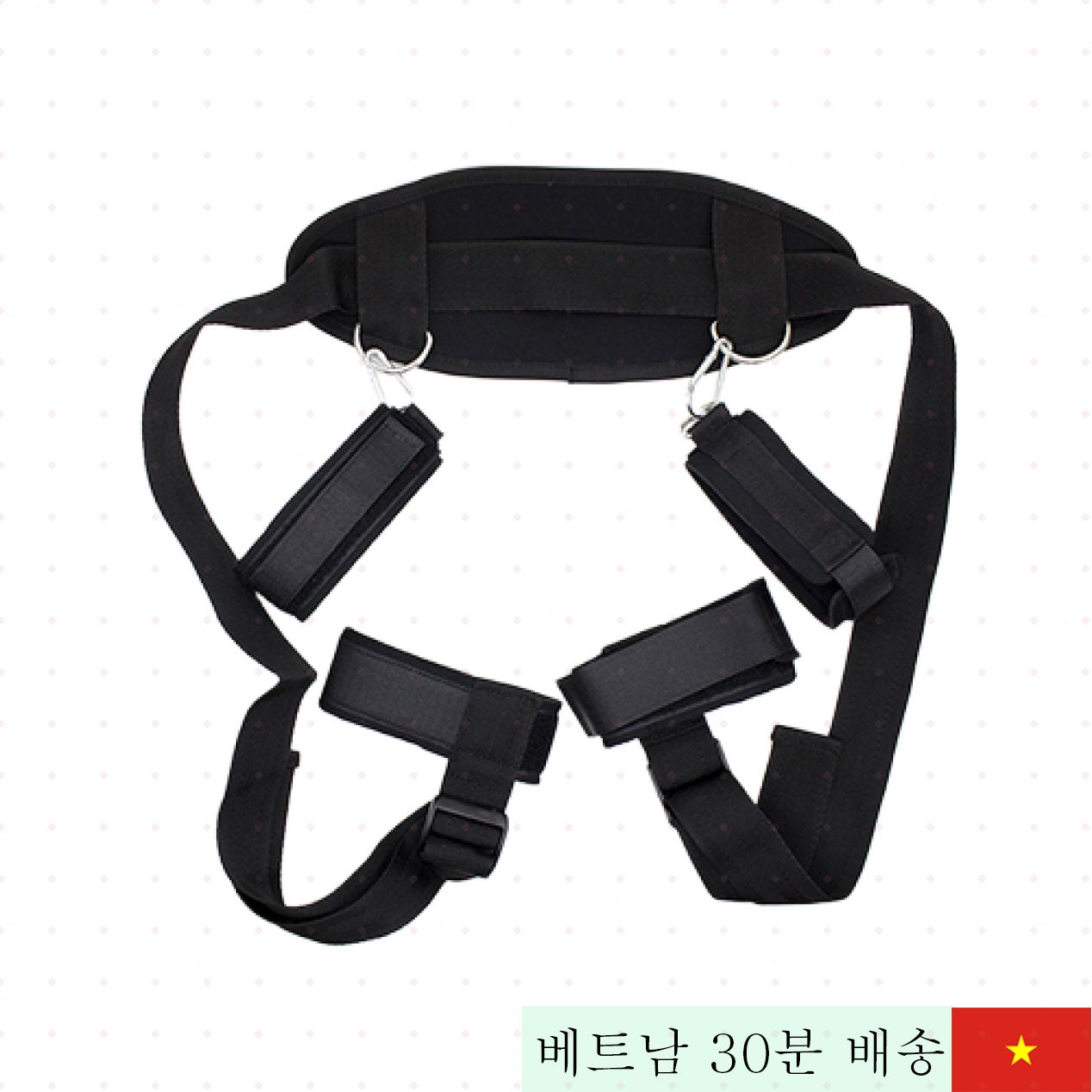 SM 수갑 족쇄 세트 다양한 체위 쾌감 극대화 장치 