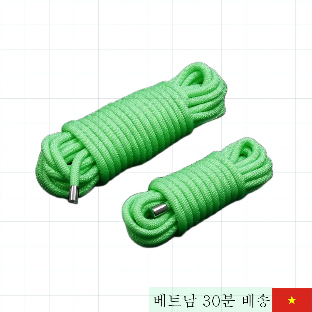 BDSM 고급 반사 줄 5m 10m 묶기 용 BDSM 속박 굵은 줄 