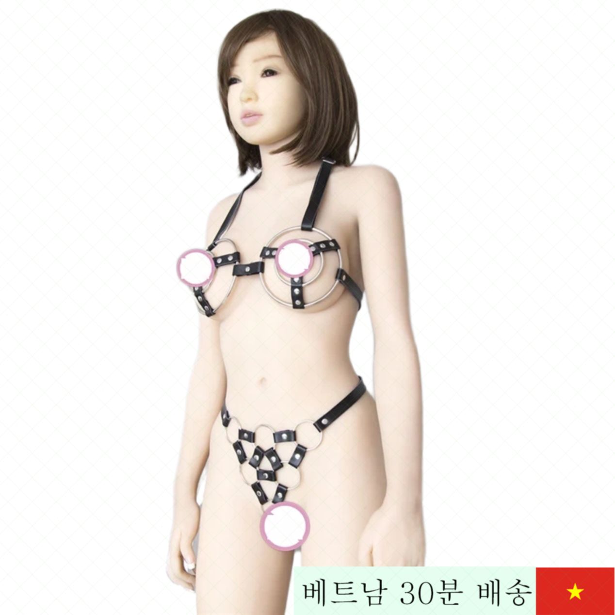 BDSM 신상 가죽 속옷 세트 커플용 스릴 가득 섹시 스타일부터 